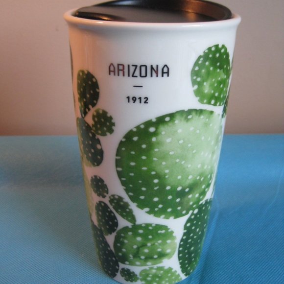 Starbucks Arizona Cactus Travel Mug w/ Lid